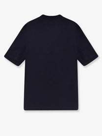 Brunello Cucinelli Men's Cotton Shirt Blue