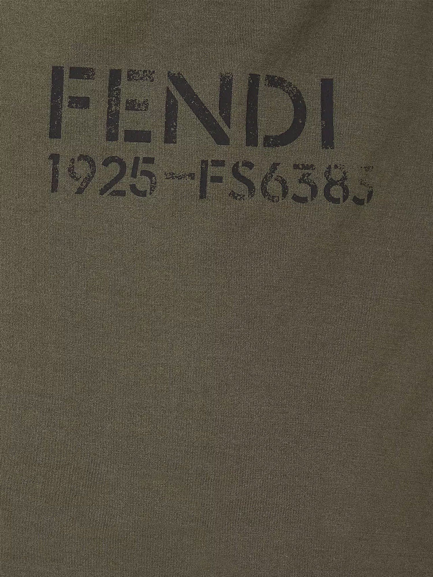Fendi Men's Cotton Shirt Green