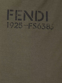 Fendi Men's Cotton Shirt Green