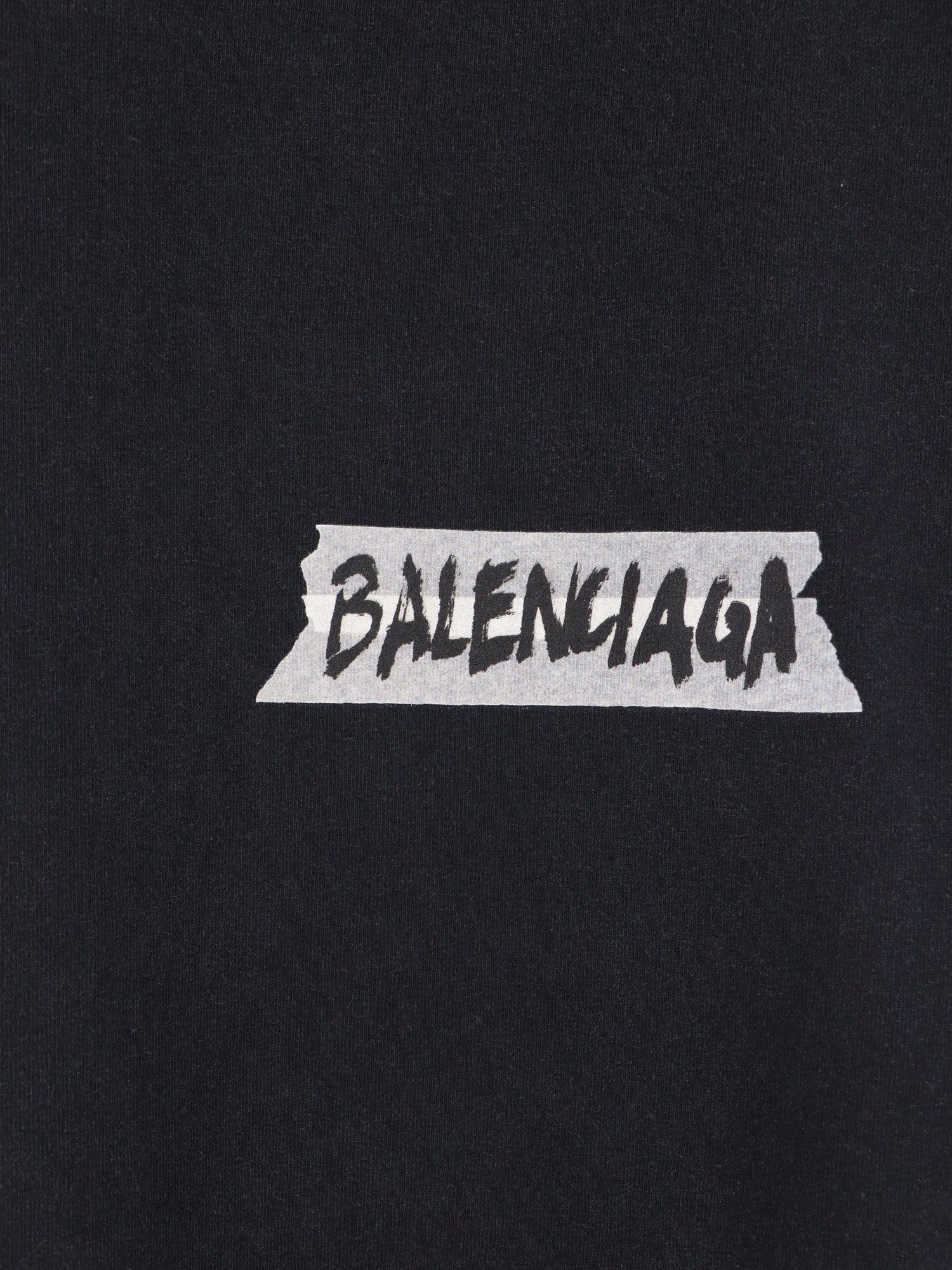Balenciaga Men's Cotton Shirt Black