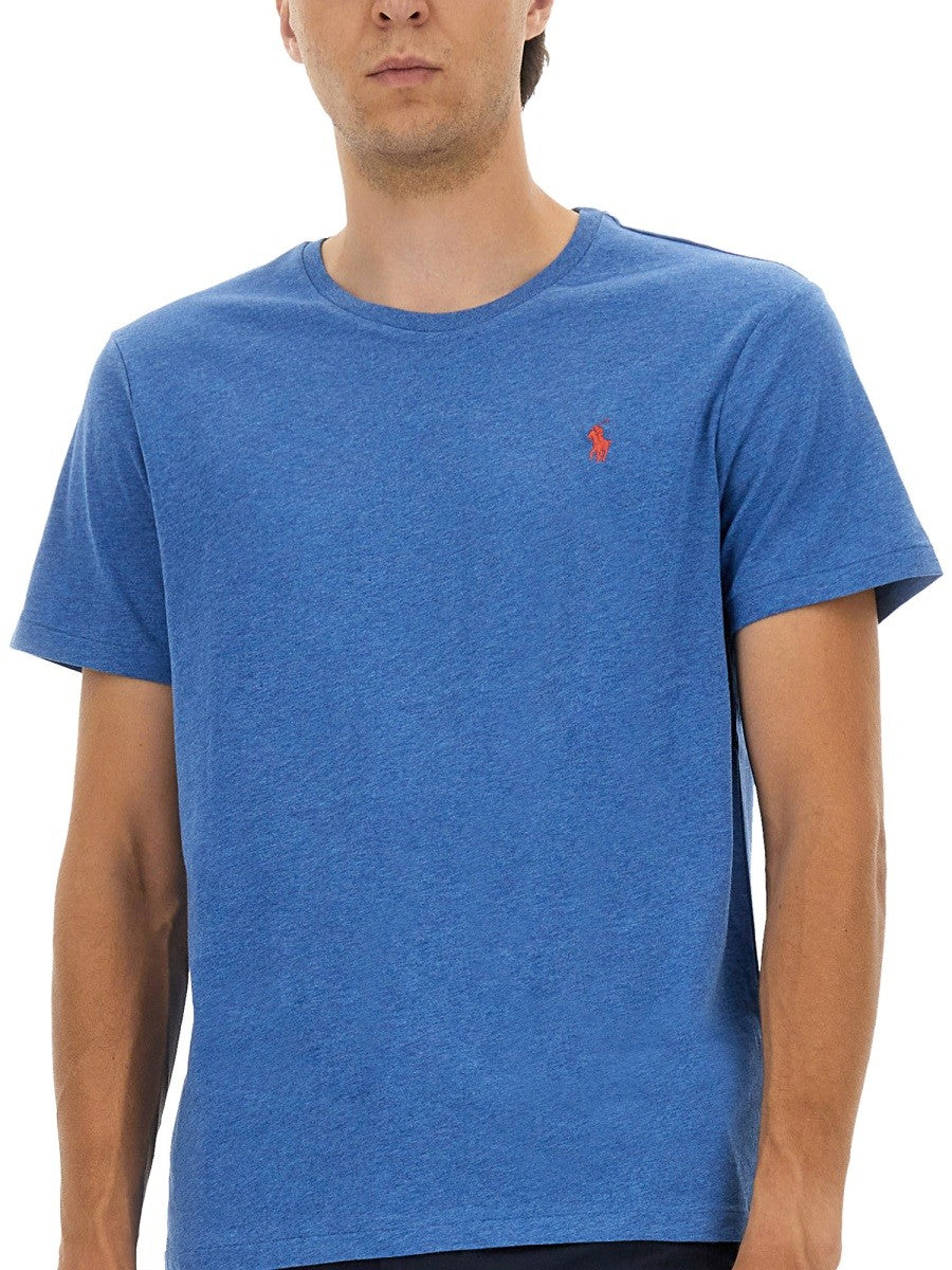 Polo Ralph Lauren Men's Cotton Shirt Blue, view 4