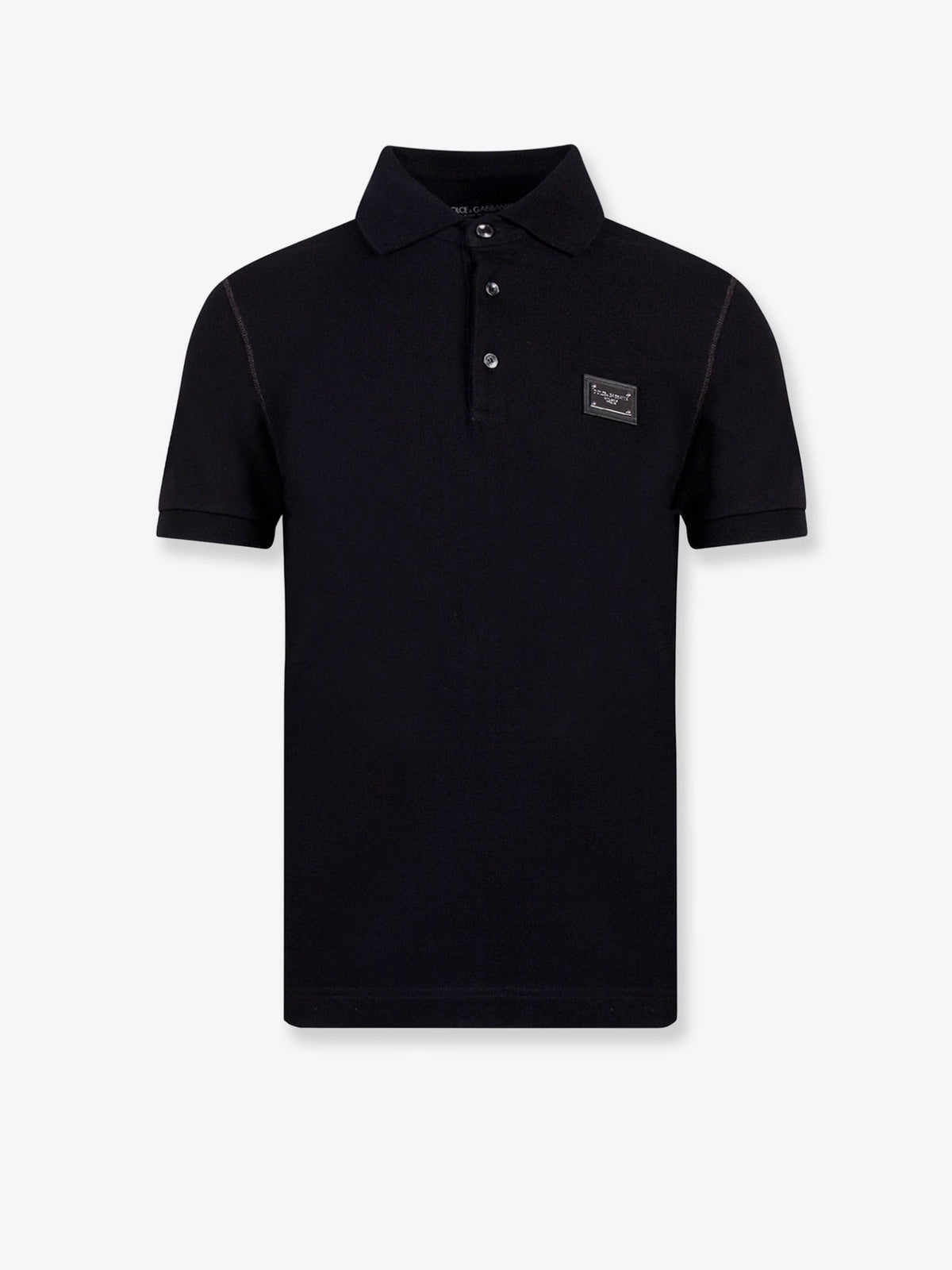 Dolce &amp; Gabbana Men's Polo DG Essential Black