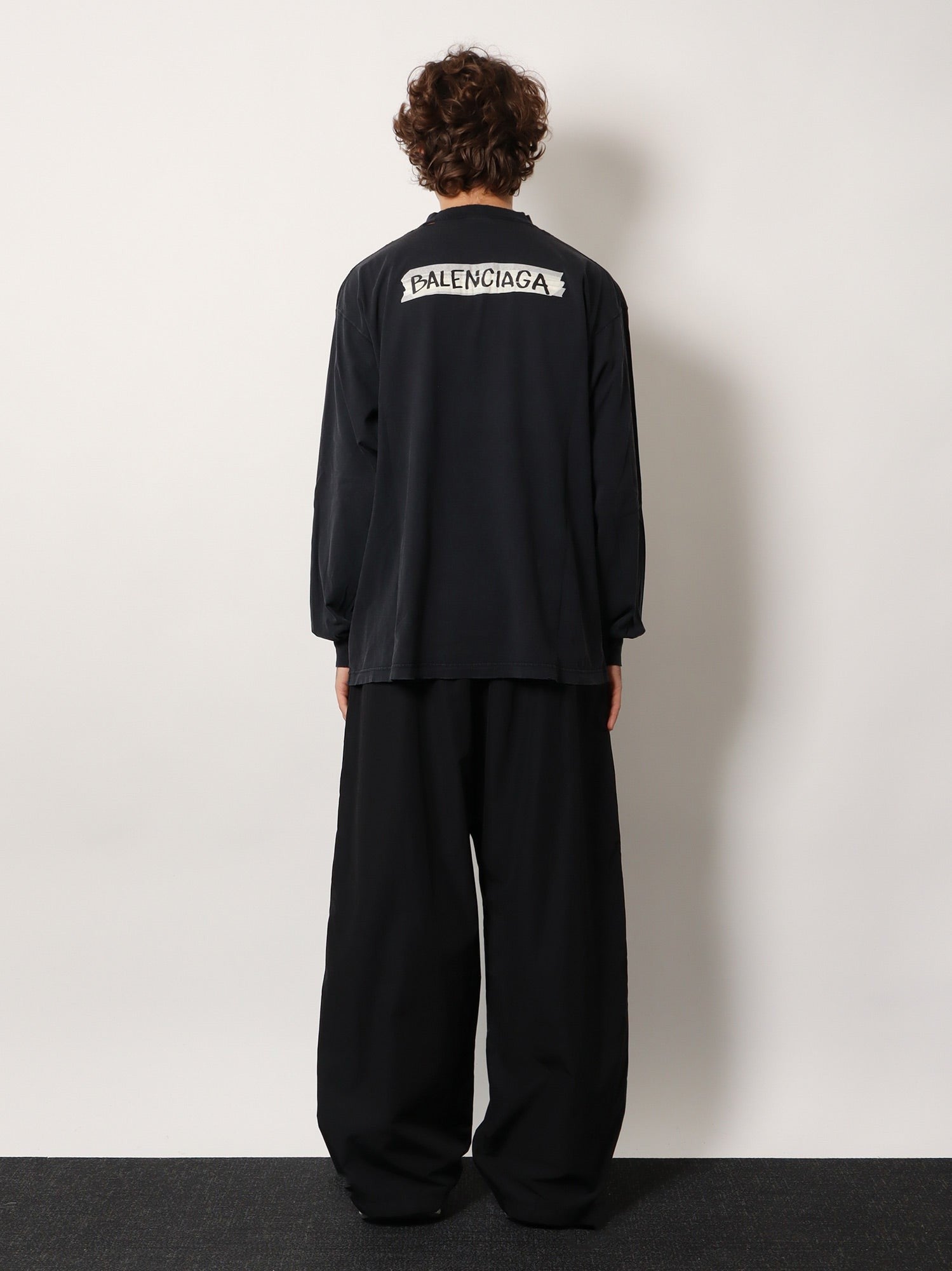 Balenciaga Men's Cotton Shirt Black
