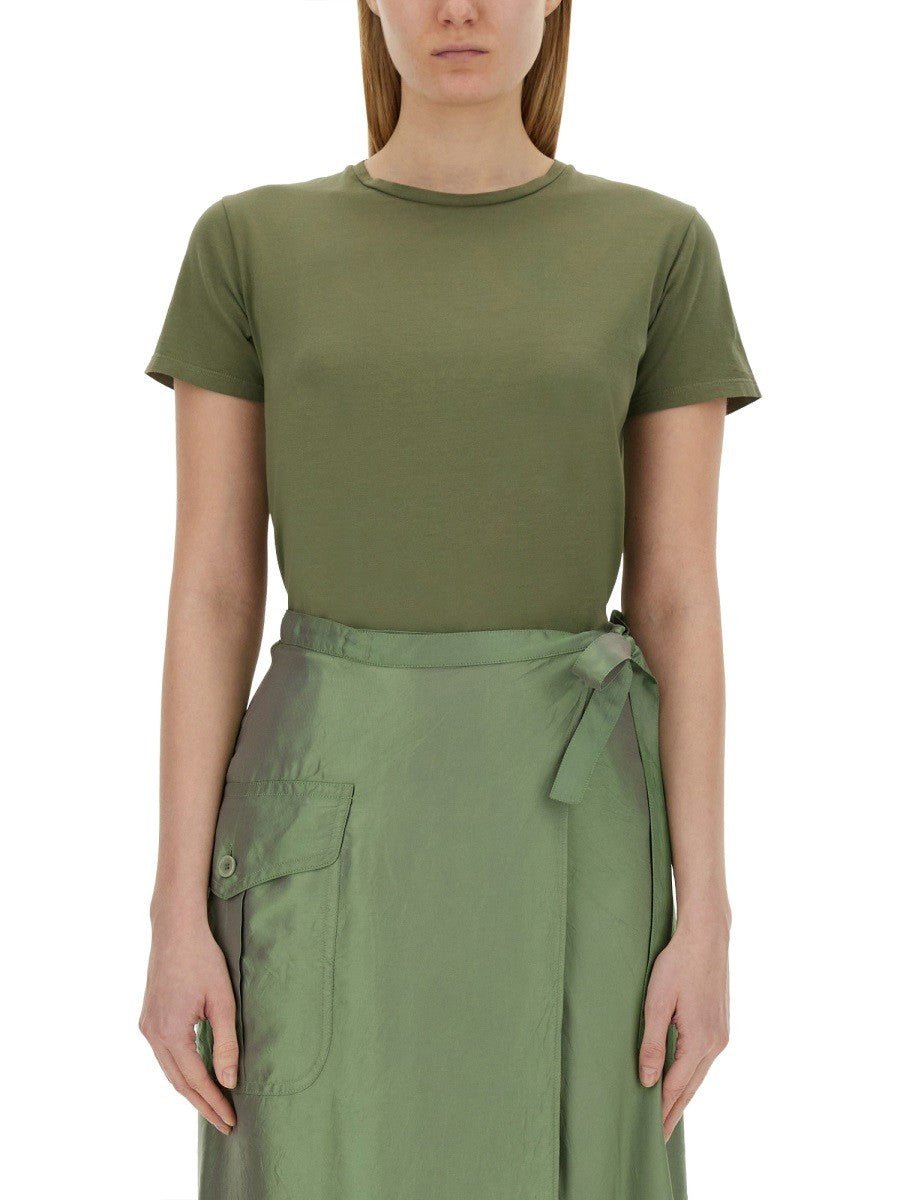 ASPESI Women's Cotton Shirt Green ASPESI