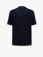 Brunello Cucinelli Men's Cotton Shirt Blue, view 2