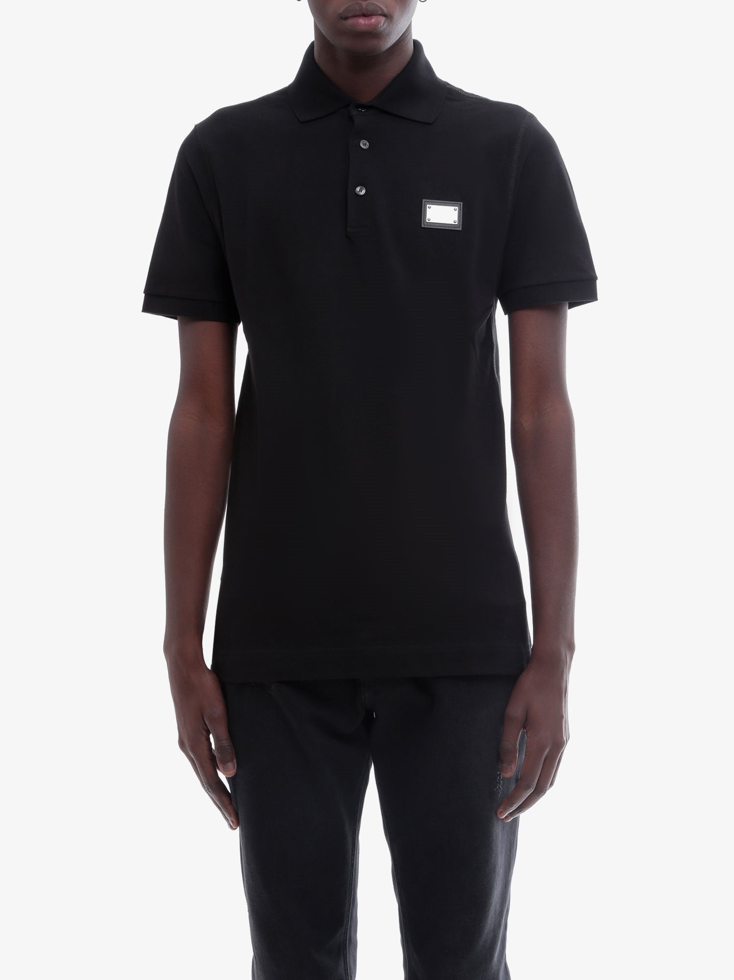 Dolce &amp; Gabbana Men's Cotton Shirt Black