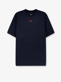 Fendi Men's Cotton Shirt Blue