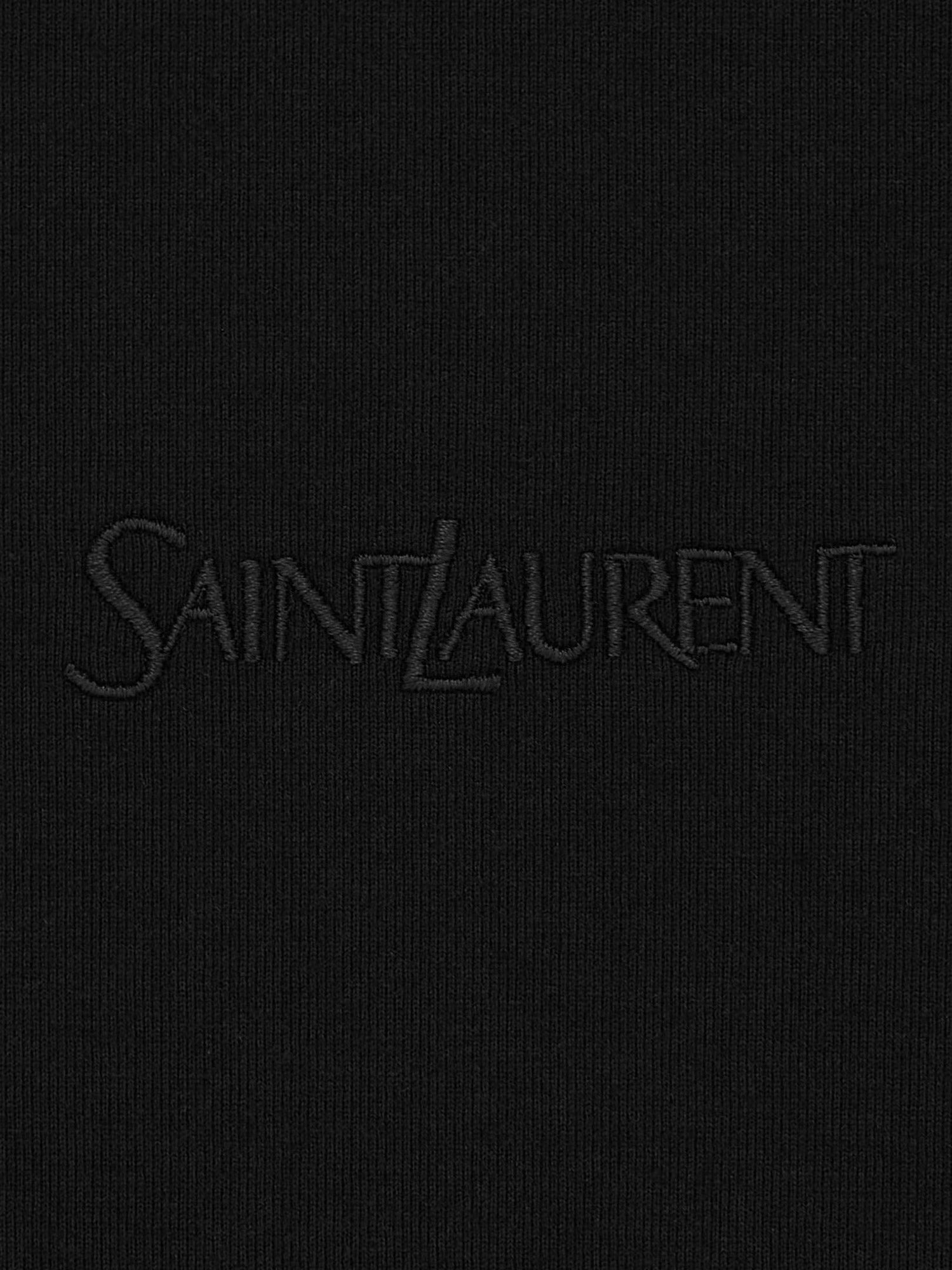 Saint Laurent Men's Cotton Shirt Black