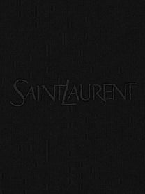 Saint Laurent Men's Cotton Shirt Black