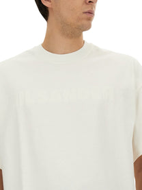 Jil Sander Men's Cotton Shirt White