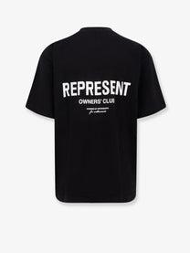 Represent Men's Cotton Shirt Black