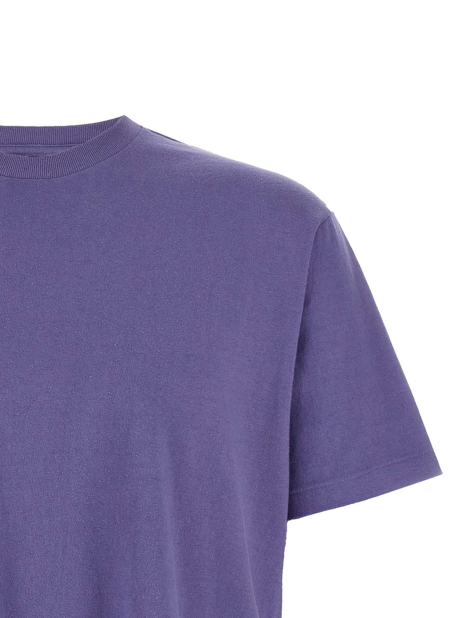 AURALEE Cotton Shirt Purple