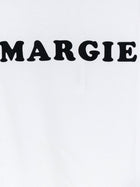 MM6 Maison Margiela Women's Arc Print Shirt White, view 3