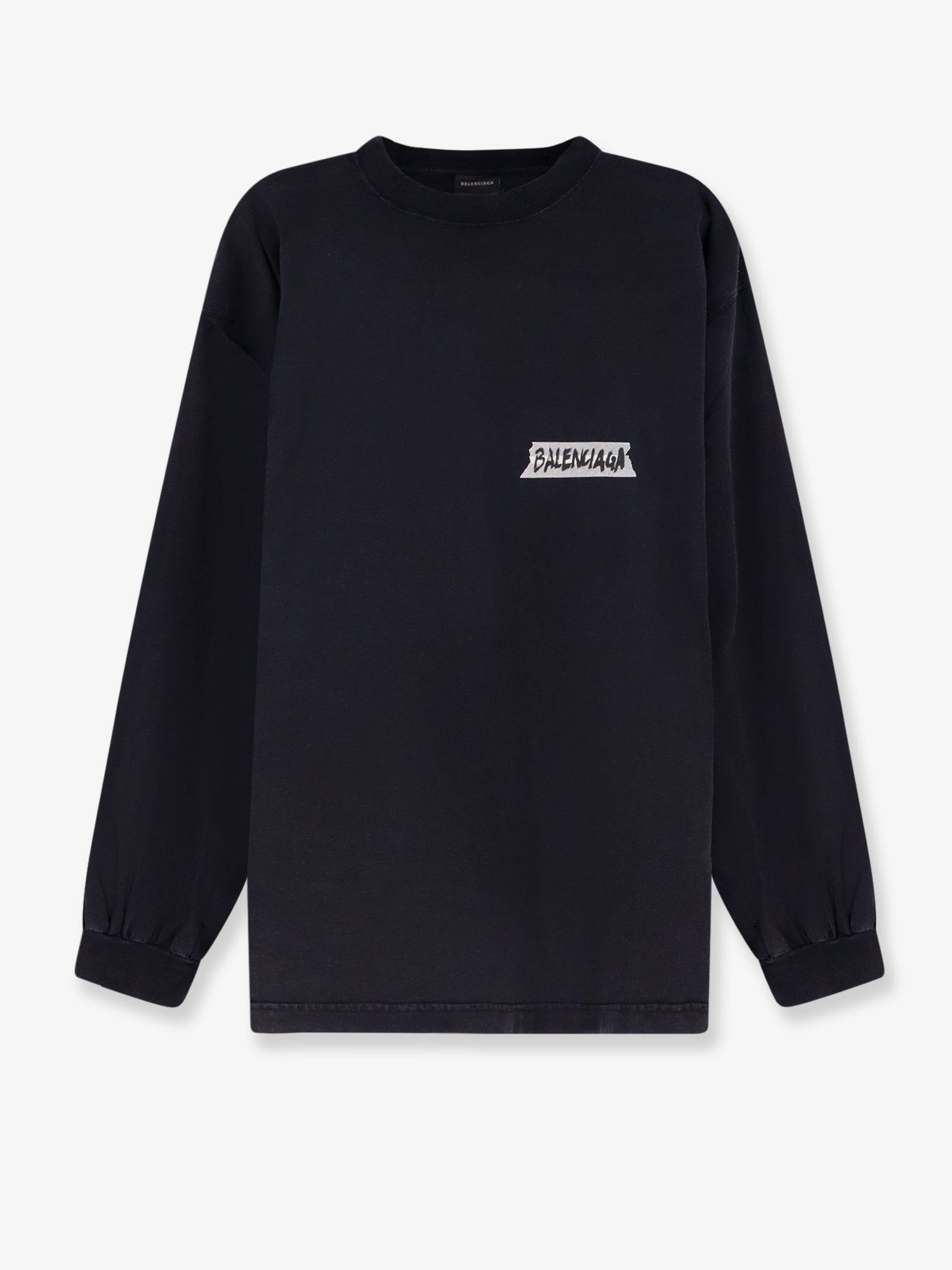 Balenciaga Men's Cotton Shirt Black