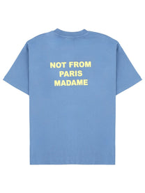 Drôle de Monsieur Men's Cotton Shirt Blue