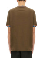 Paul Smith Men's Cotton Shirt Brown, view 3