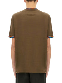 Paul Smith Men's Cotton Shirt Brown, view 3