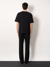 Valentino Men's Cotton Shirt Black, view 3