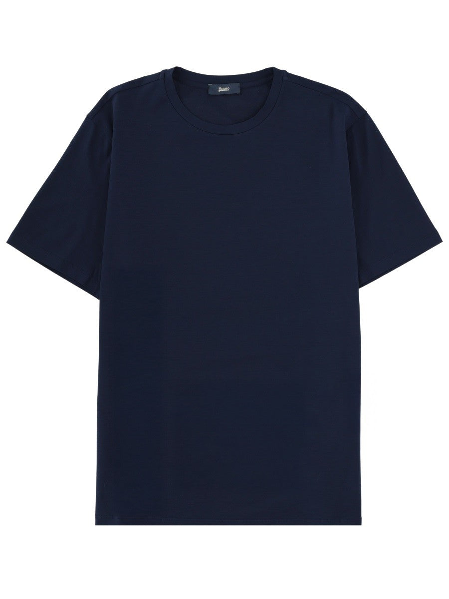 Herno Men's Cotton Shirt Blue Herno