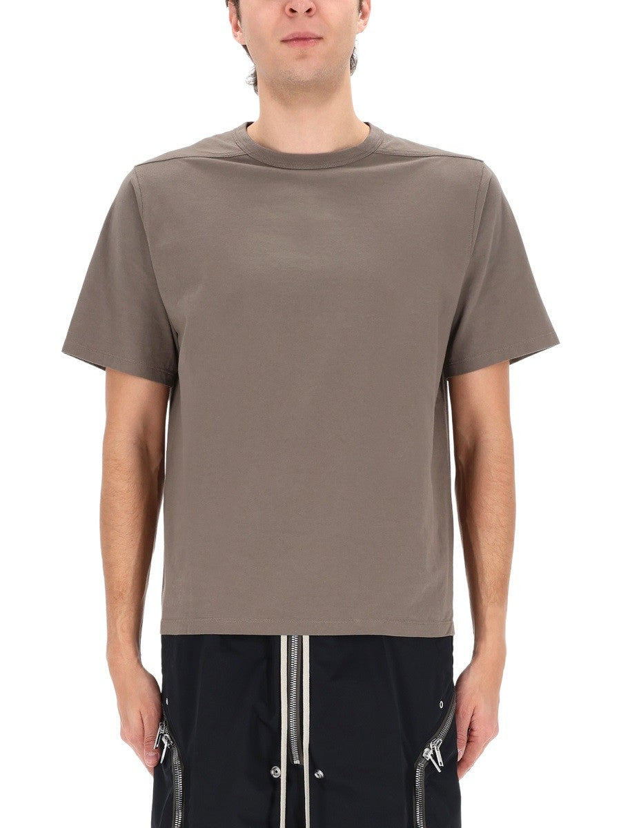 Rick Owens Men's Cotton Shirt Grey