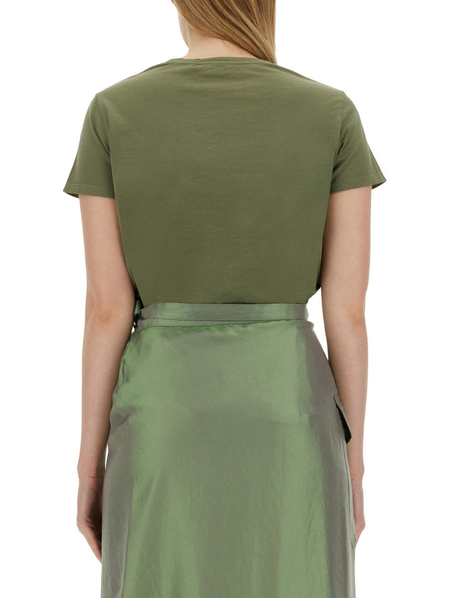ASPESI Women's Cotton Shirt Green ASPESI