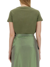 ASPESI Women's Cotton Shirt Green ASPESI