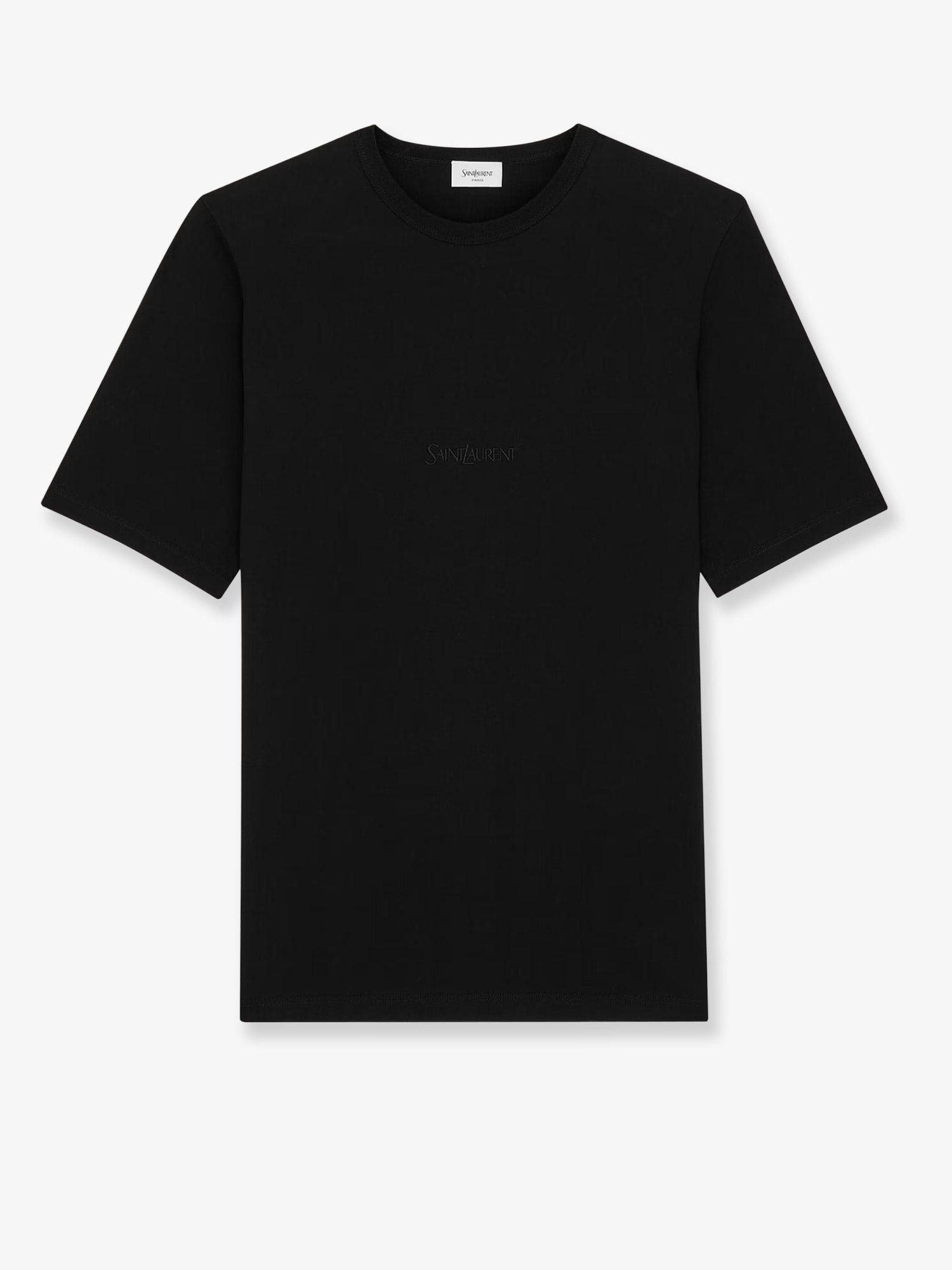Saint Laurent Men's Cotton Shirt Black