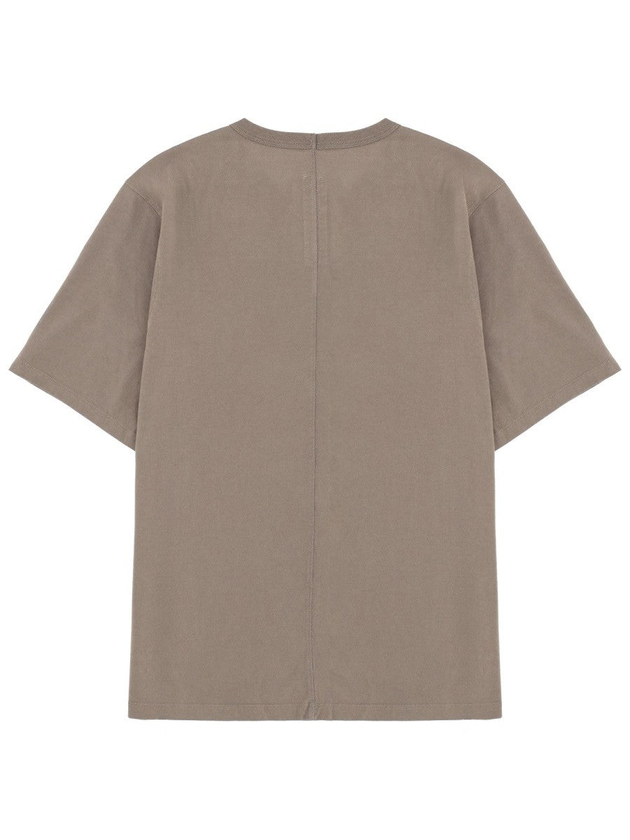 Rick Owens Men's Cotton Shirt Grey