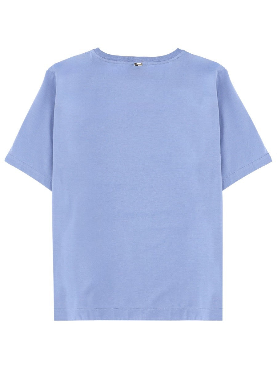 Herno Women's Cotton Shirt Blue