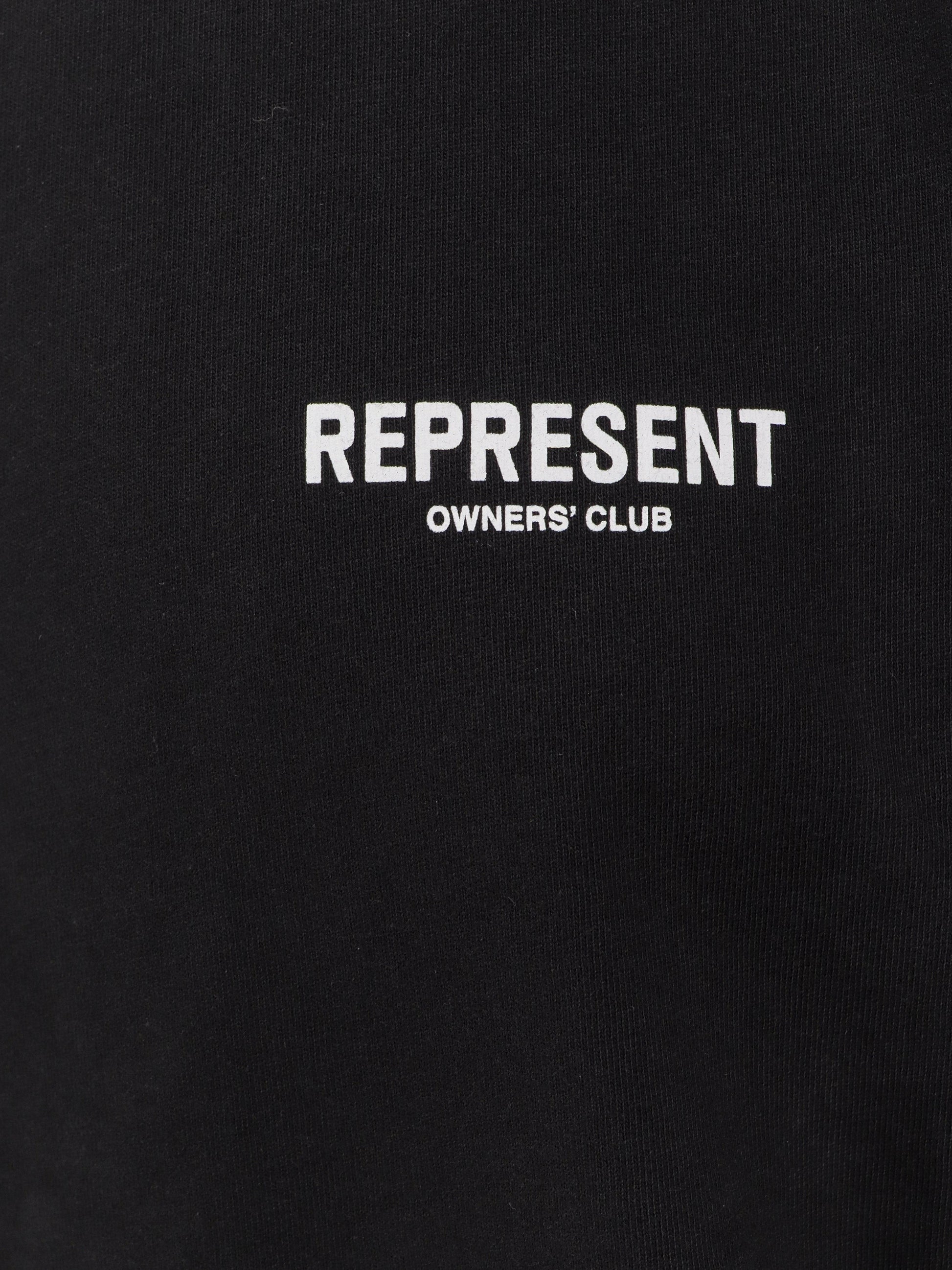 Represent Men's Cotton Shirt Black