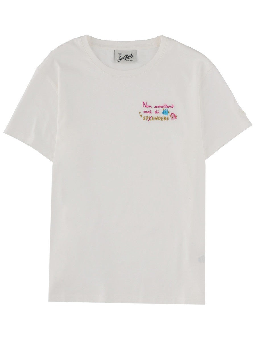 Mc2 Saint Barth Women's Cotton Shirt White
