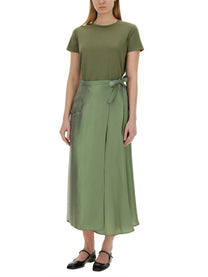 ASPESI Women's Cotton Shirt Green ASPESI
