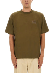 Drole De Monsieur Men's Cotton Shirt Brown Drole De Monsieur