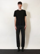 Saint Laurent Men's Cotton Shirt Black, view 3