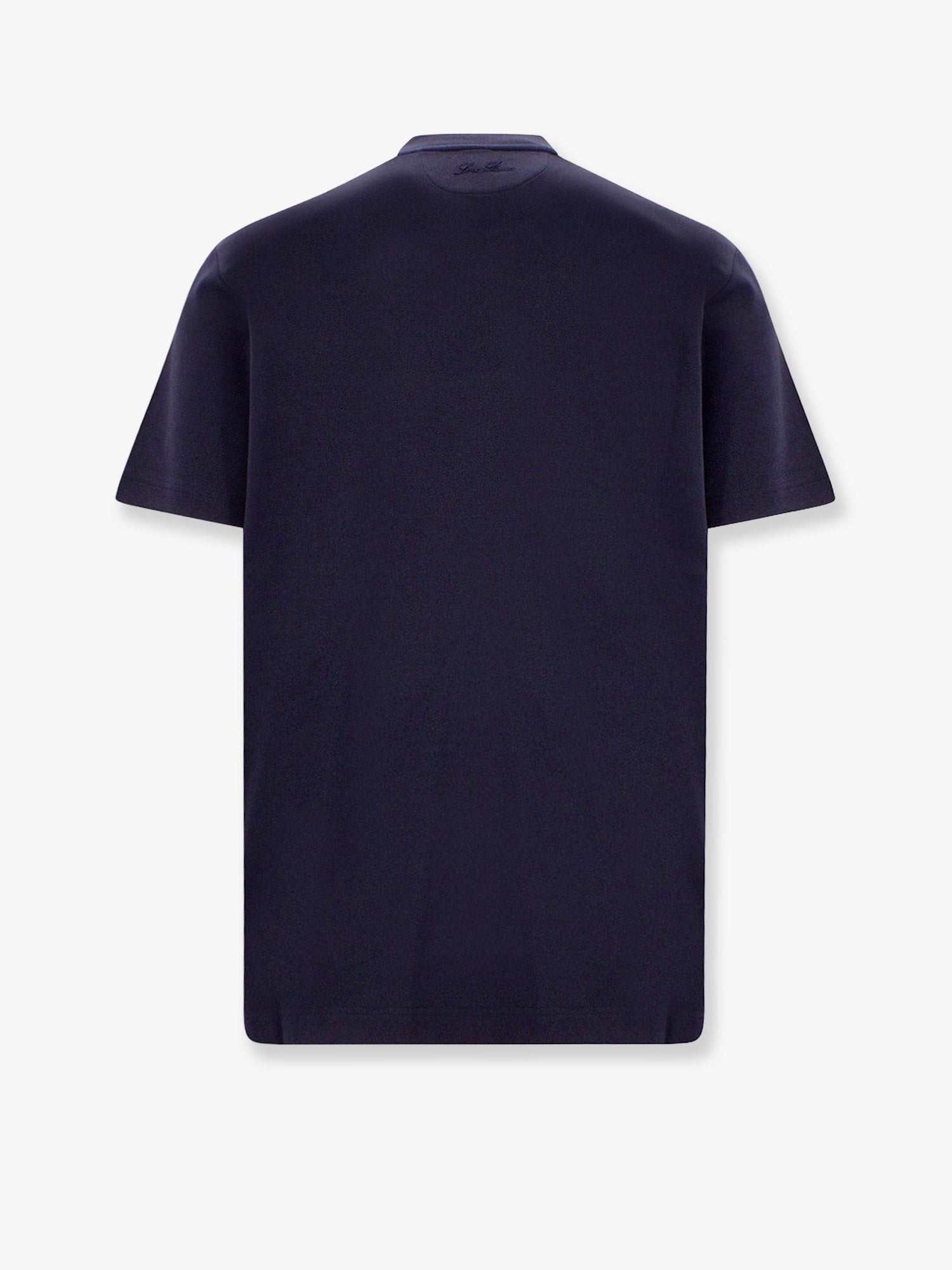 Loro Piana Men's Cotton Shirt Blue