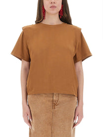 ISABEL MARANT Women's Cotton Shirt Beige