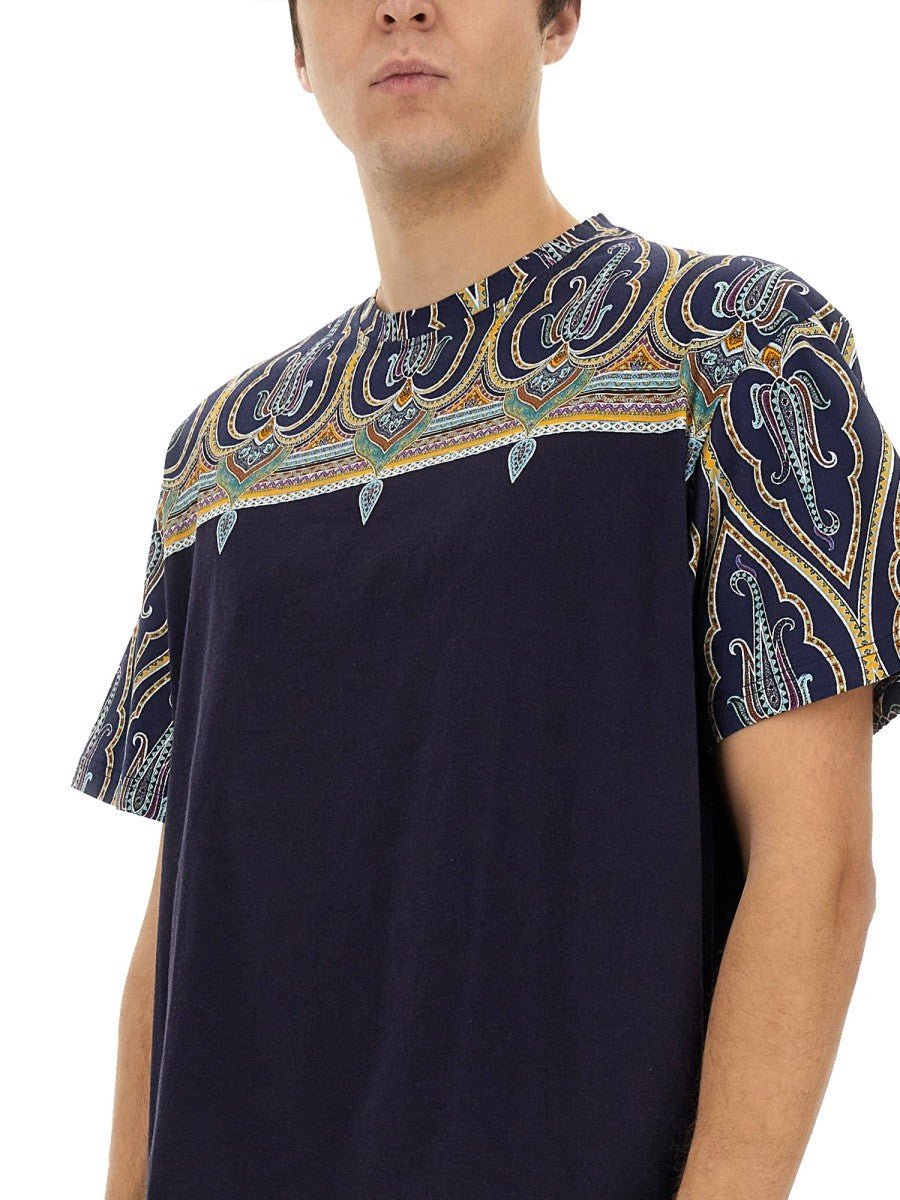 Etro Men's Cotton Shirt Multicolor