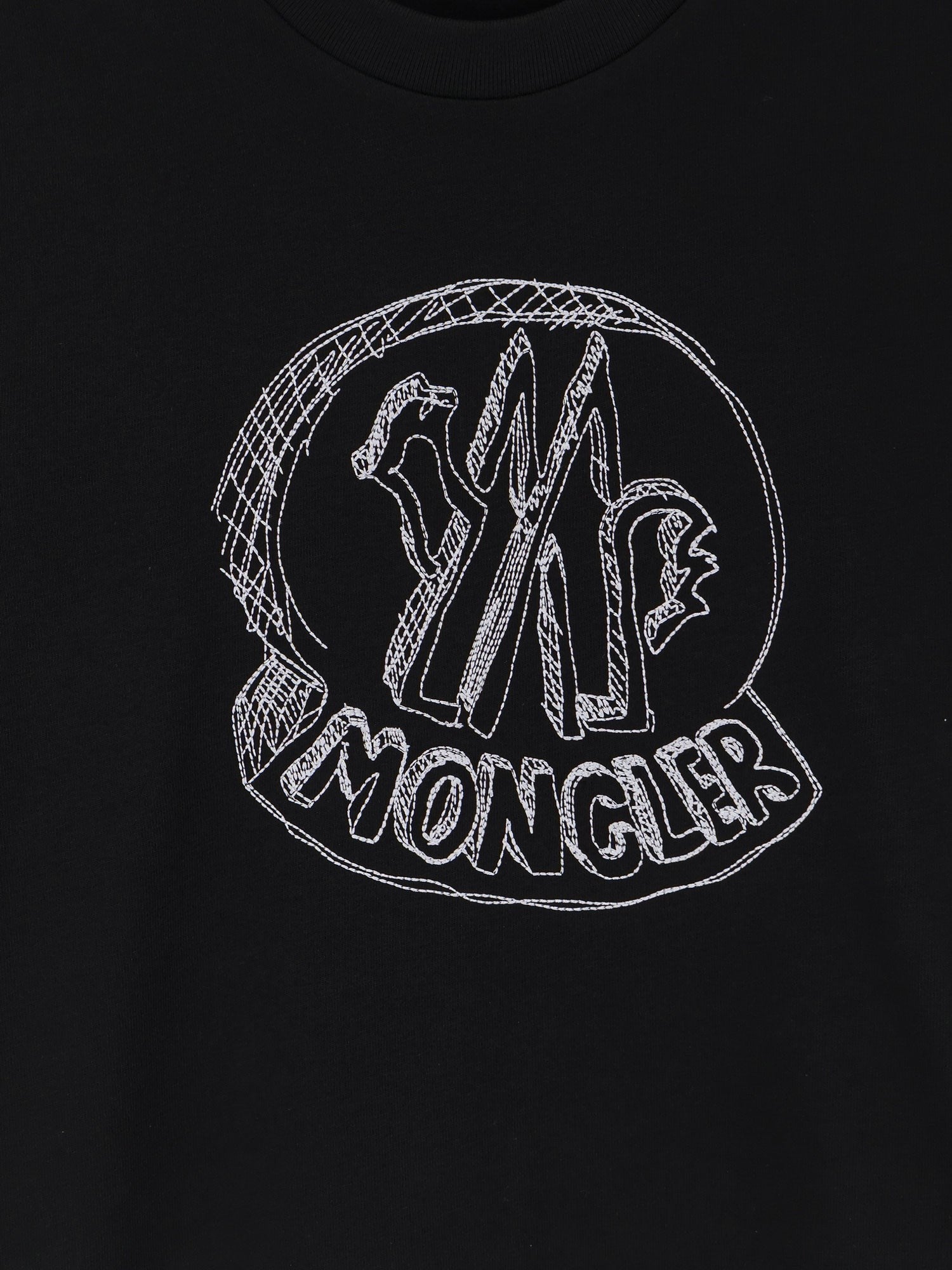 Moncler Men's Cotton Shirt Black