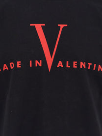 Valentino Men's Cotton Shirt Black, view 5
