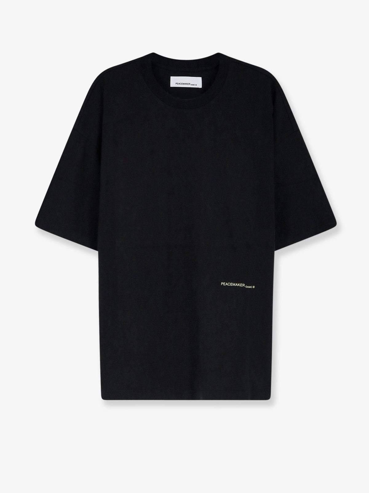 Oamc Peacemaker Men's Cotton Sirt Black