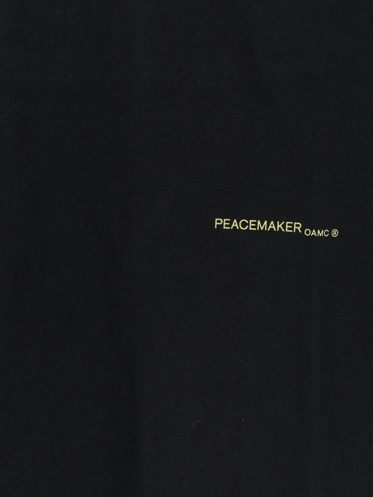 Oamc Peacemaker Men's Cotton Sirt Black, view 3