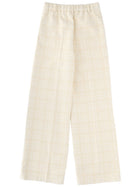 Gucci Women's Cotton Tailored Pants Beige, view 3