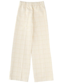 Gucci Women's Cotton Tailored Pants Beige