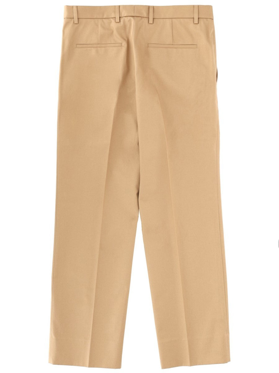 Gucci Men's Cotton Tailored Pants Beige