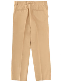 Gucci Men's Cotton Tailored Pants Beige