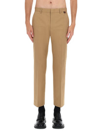 Gucci Men's Cotton Tailored Pants Beige
