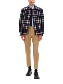 Gucci Men's Cotton Tailored Pants Beige