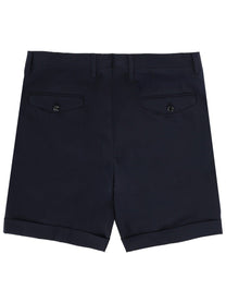 Lardini Men's Cotton Tailored Shorts Blue