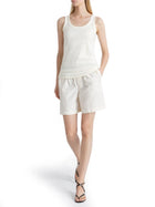 Lemaire Women's Cotton Tank Top White, view 2