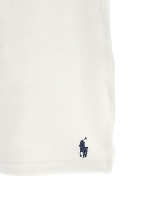 Polo Ralph Lauren Cotton Terry Bermuda Shorts White